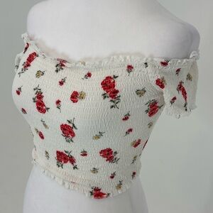 PacSun Lottie Moss Off Shoulder Crop Top